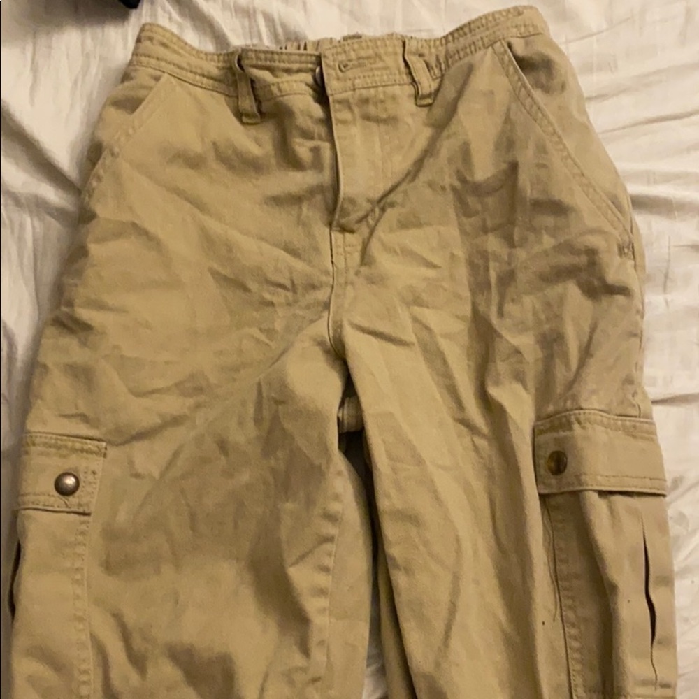 tan cargo pants